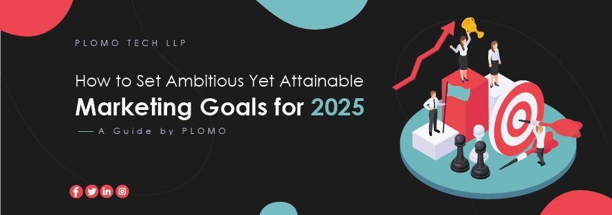 How to Set Ambitious Yet Attainable Marketing Goals for 2025: A Guide by PLOMO